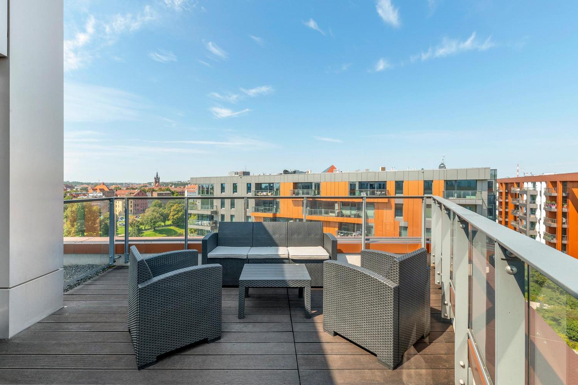 Blue Mandarin Riverside Гданськ Номер фото