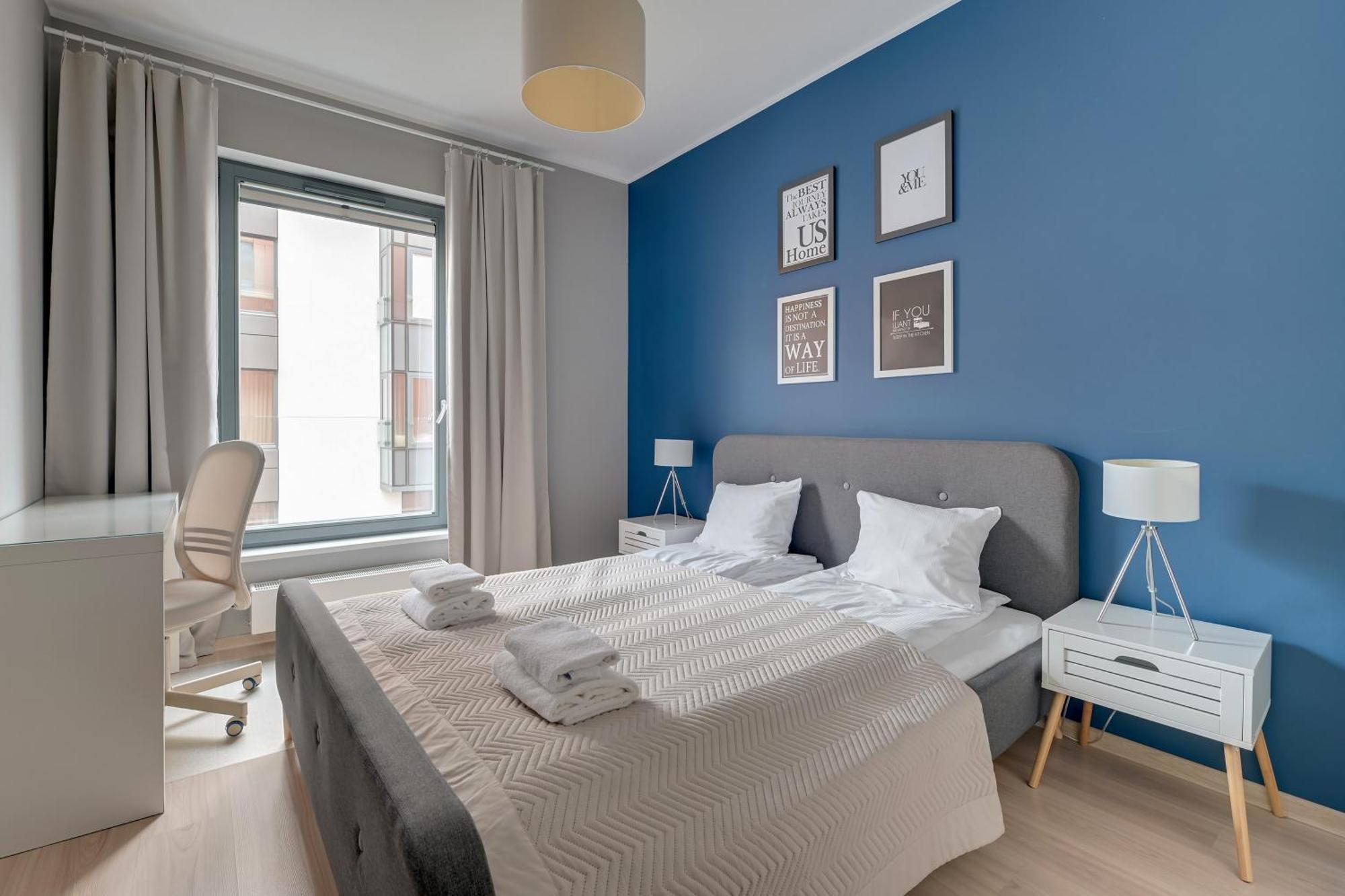 Blue Mandarin Riverside Гданськ Номер фото